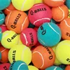 Sbfff14519b5a4f5fbf3fef840dc5814bn.jpg 4Pcs/Set Dog Toy Q-MONSTER Thick Walled Natural Rubber Squeak Chew Balls for Dogs Tennis Interactive Bouncy Balls for Training