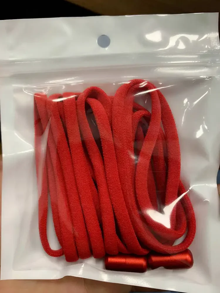 1 Pair Elastic No-Tie Shoelaces for All Ages - Quick and Easy Fit for Any Shoe - Free Shipping