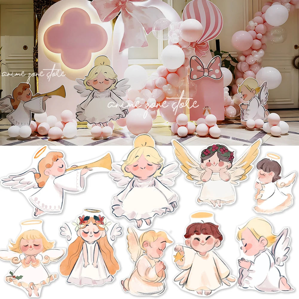 Angel Baby Shower Decoration 18/24/36inch Angel Cutout Board