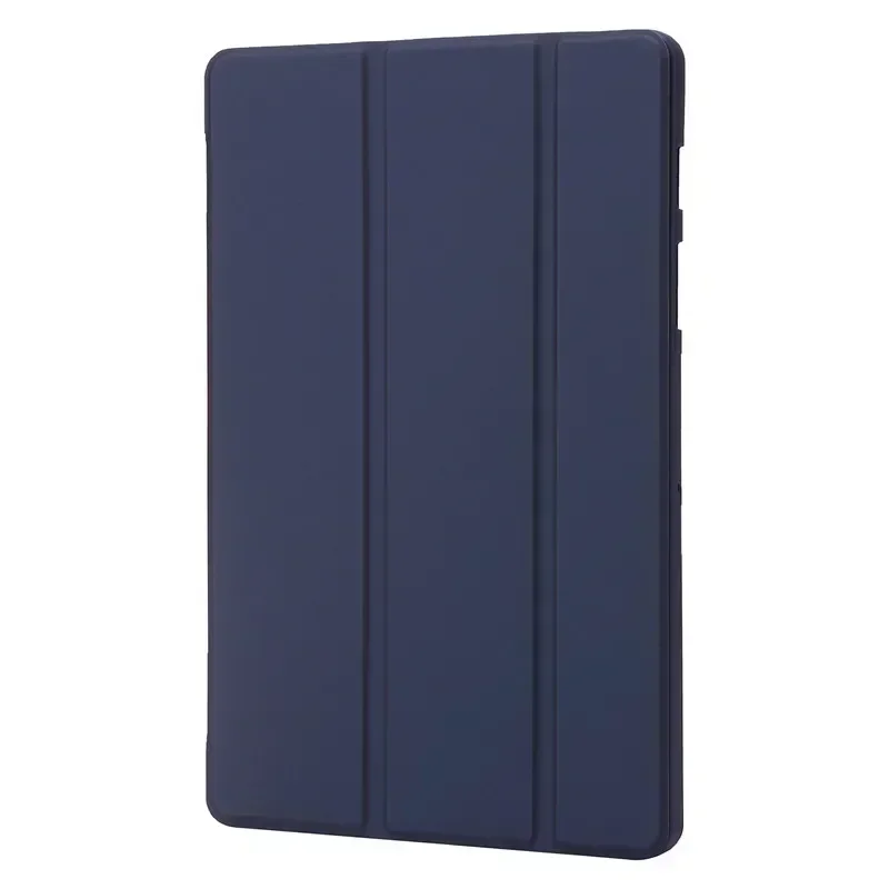 Premium PU Leather Stand Case - Soft Silicone Back Shell