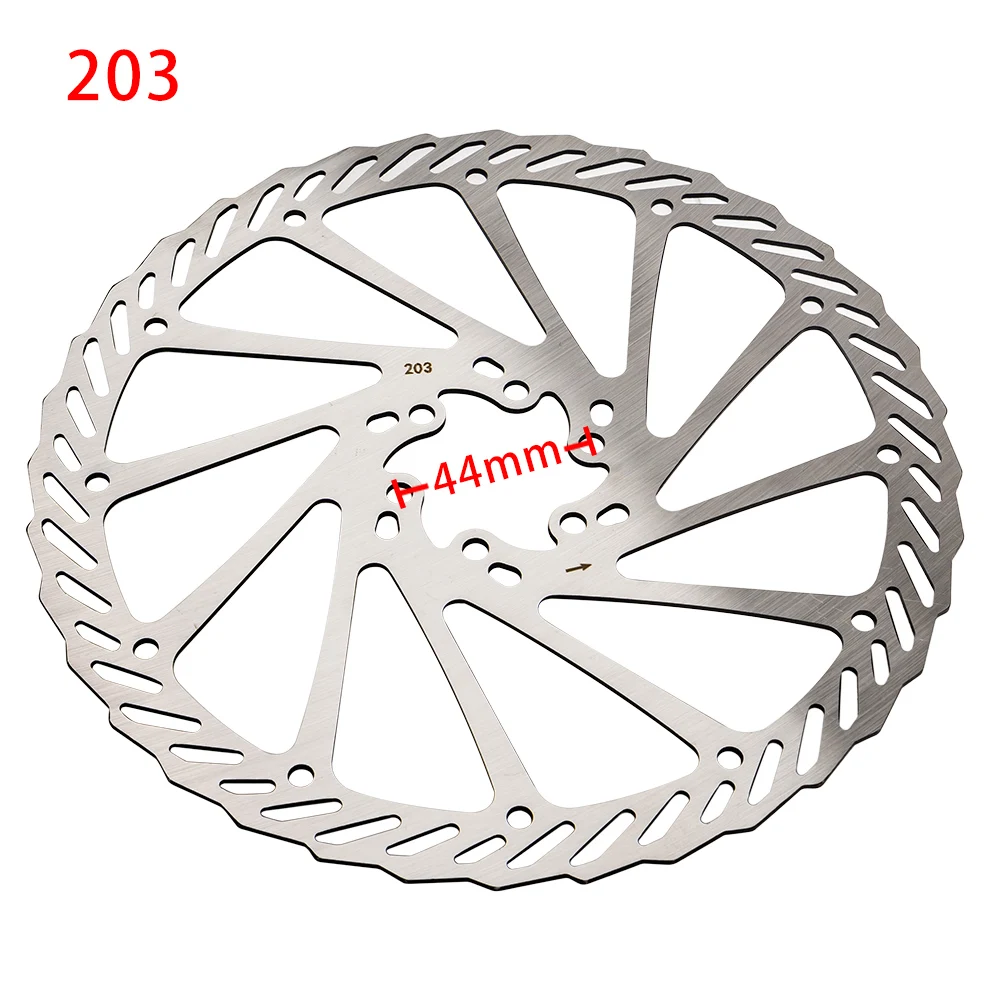 120mm/140mm/160mm/180mm/203mm 6 Inches bike brake rotor stainless steel for mountain road cruiser bike
