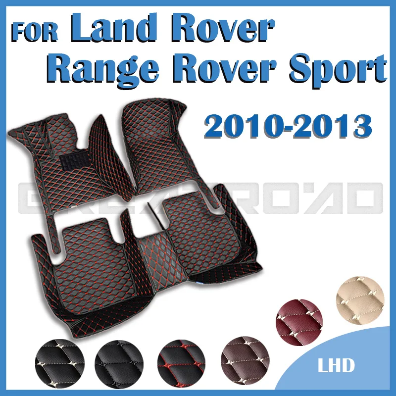 

Car Floor Mats For Land Rover Range Rover Sport Five Seats 2010 2011 2012 2013 Auto Foot Pads Carpet Cover Interior Accessories