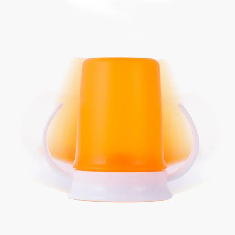 Baby Learning Drinking Cup 360 Degrees Rotatable with Double Handle Flip Lid