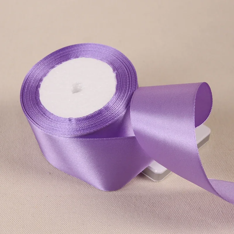 Multicolor Satin Ribbons for Festive and Wedding Decorations