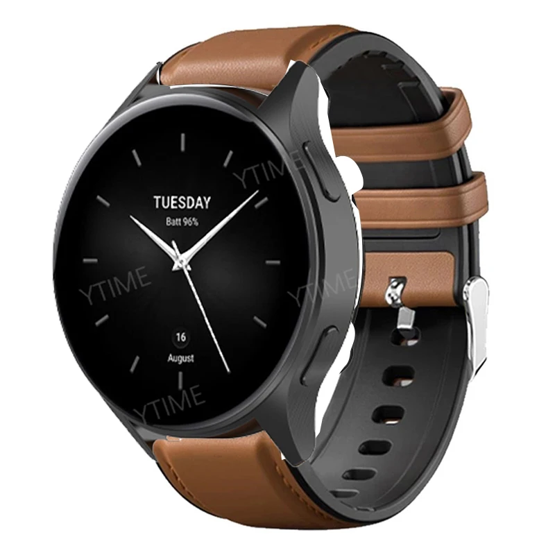 Mi Watch S1 Active Bracciale Per Xiaomi Watch S1 Pro Color 2 Cinturino Cinturino Cinturino In Pelle Siliconica Xiaomi Watch S2 42 46Mm Wristband