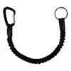 33in Cowtail One. Whitewater Rescue Bungee Towline Tether, White water cow tail,cow Tether 33" + Carabiner paddling safetety 4