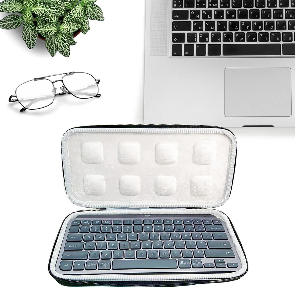 Teclado sem Fio Protable Bolsa de Armazenamento à Prova Impermeável Água Proteger Bolsa Viagem Carry Case para Logitech mx Chaves Mini Acessórios do Teclado - Imagem 5