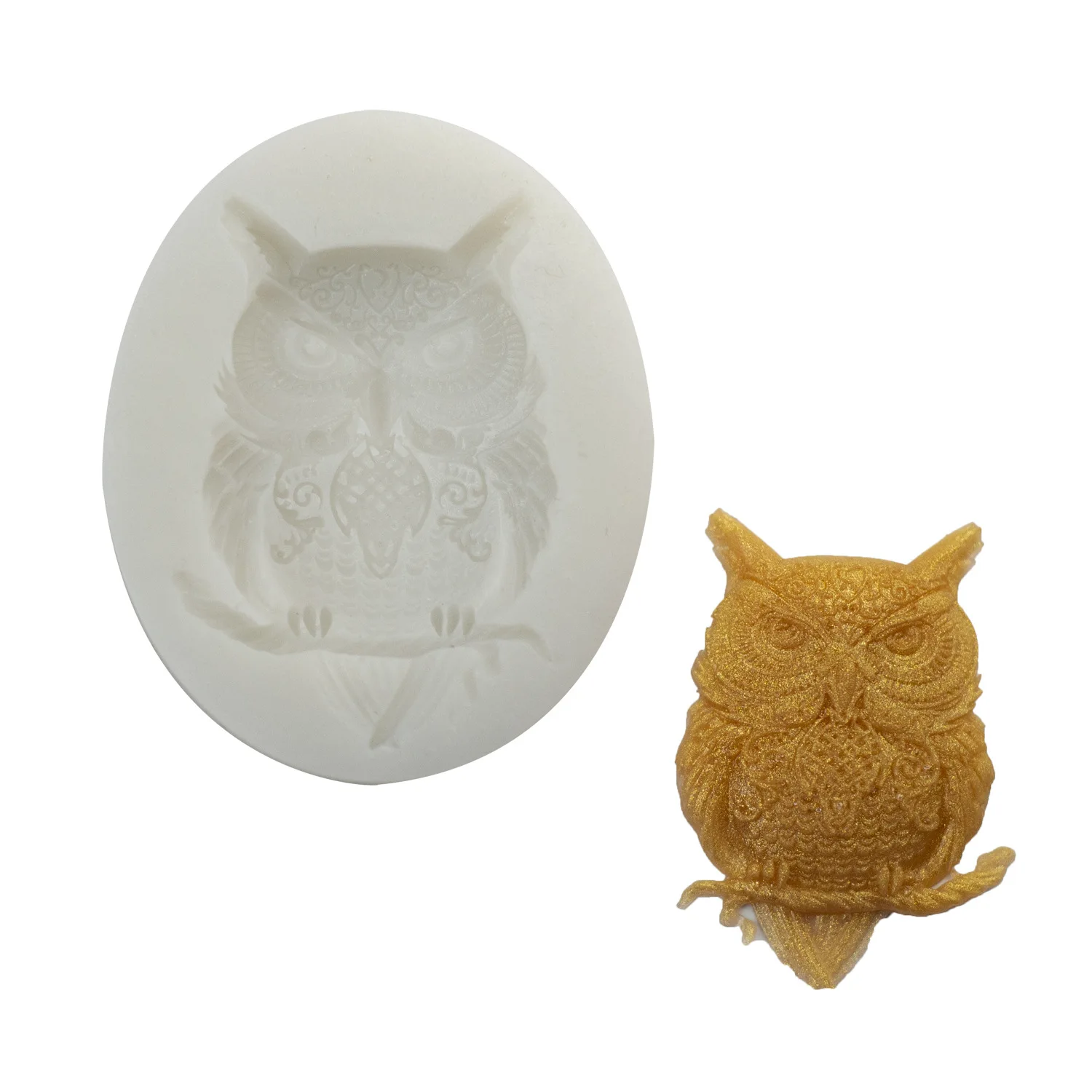 

Silicone Mold 3D Owl Shaped Cookies Baking Decorating Tools For DIY Pastry Chocolate Candy Dessert Fondant Moulds