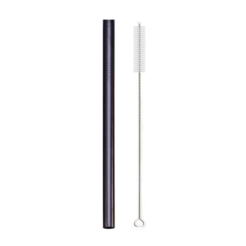 1PC Black Straight