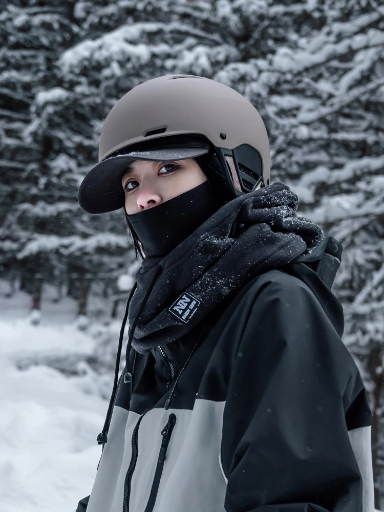 NANDN Mips Ski Helmet Men's Snowboard Carbon Fiber Anti-Collision