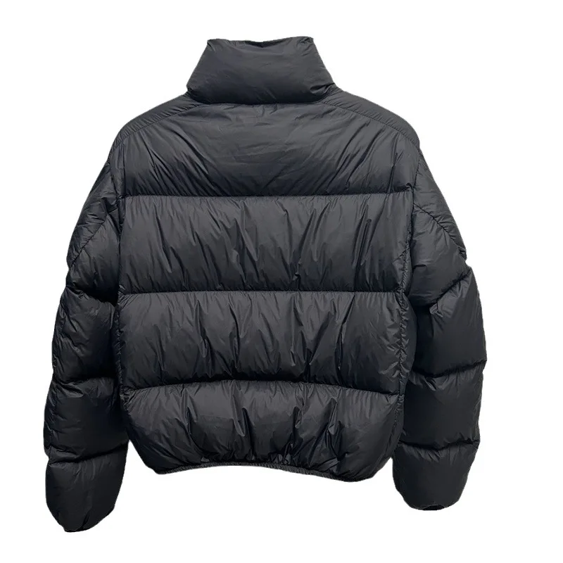 Short and Thickened Down Jacket for Women Winter Standing Collar White Duck Down Jacket Trend