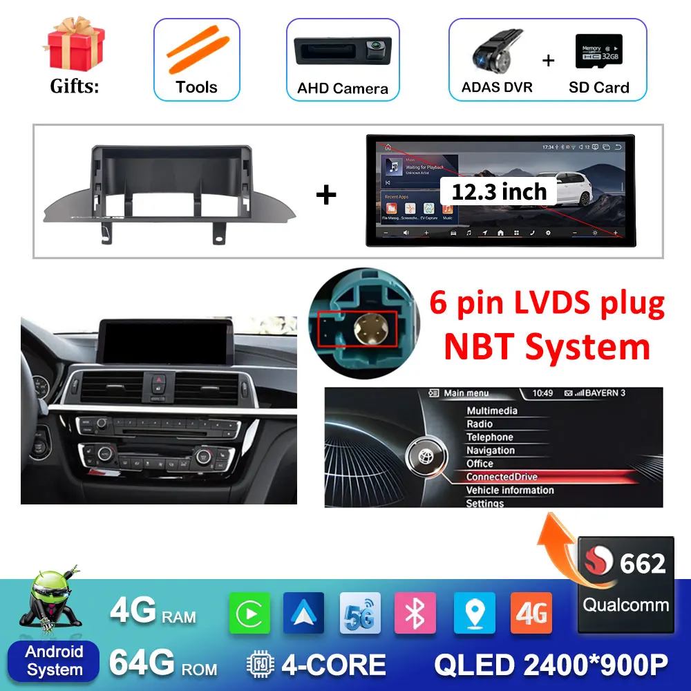 NBT 4G 64G CAM DVR