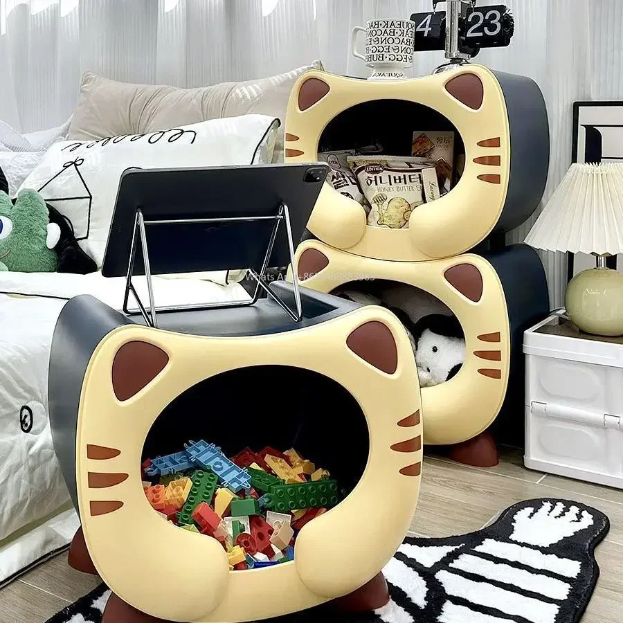 Children's Bedside Table, Boys and Girls, Creative, Cute, Cartoon Cabinet, Bedroom, Bedside, Toy Storage Cabinet, Storage Box