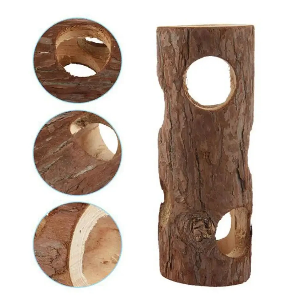 Hamster Natural Wooden Tunnels 4