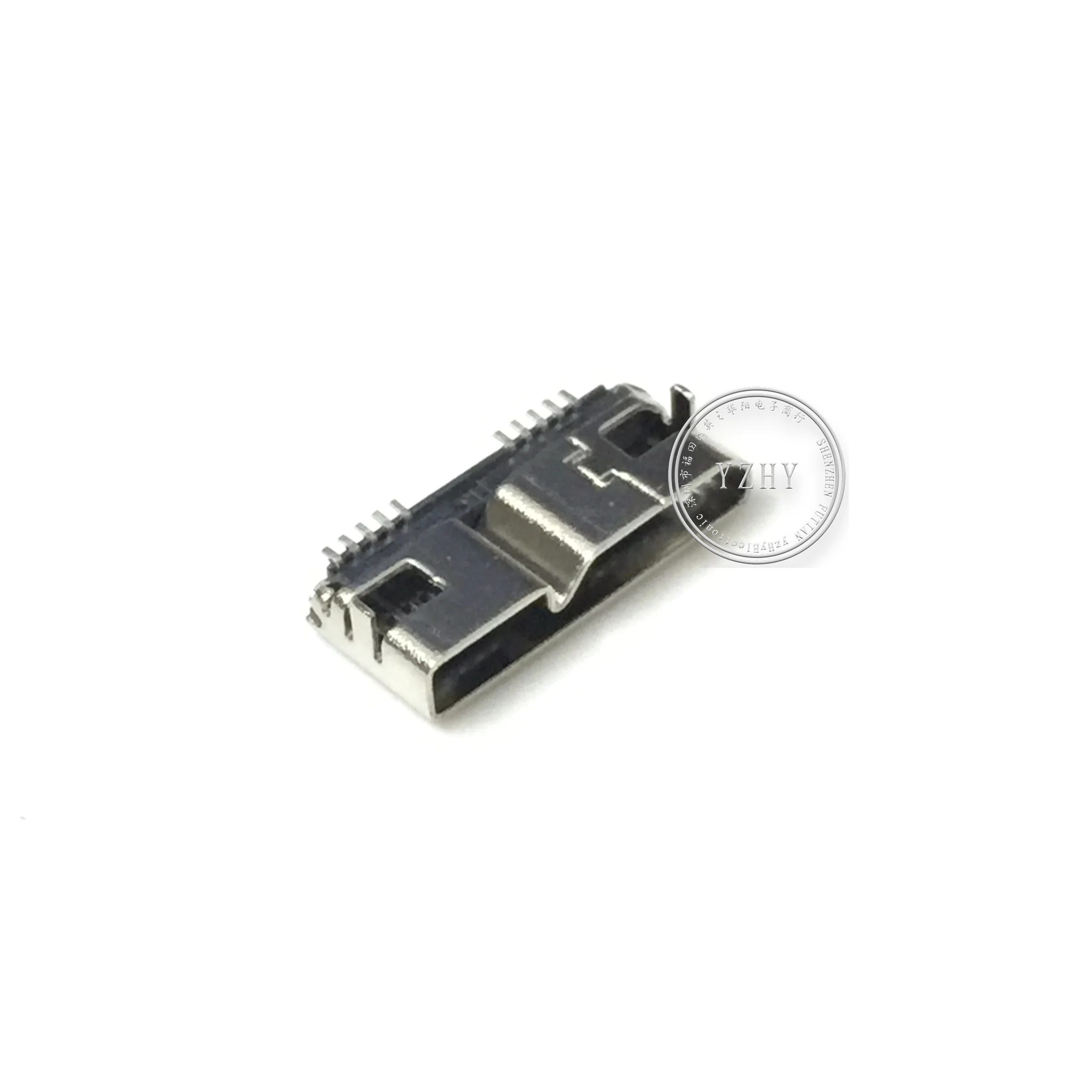 

20 шт. Оригинальный Новый MICRO Mike 3,0 2 фиксированные штыри USB гнездо прямая штепсельная вилка внешний/внутренний штырь 10 P плоский рот 10 штырьков