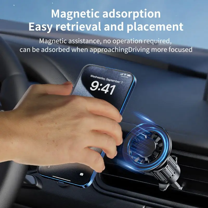 Magnetic Phone Holder Stand Car Mount Car Air Vent Clip Cellphone Mount Phone Bracket Cellphone Holder 1