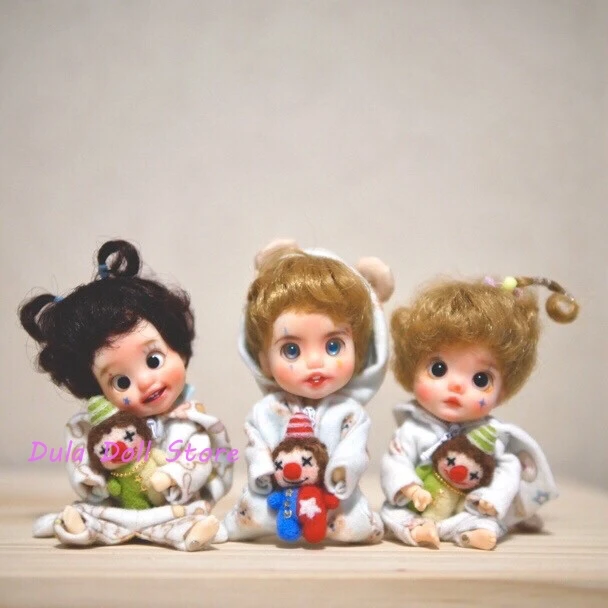 듀라 인형 옷 브라이스용 광대 인형 Qbaby Landoudou Landazz ob24 ob22 ob11 인형 액세서리