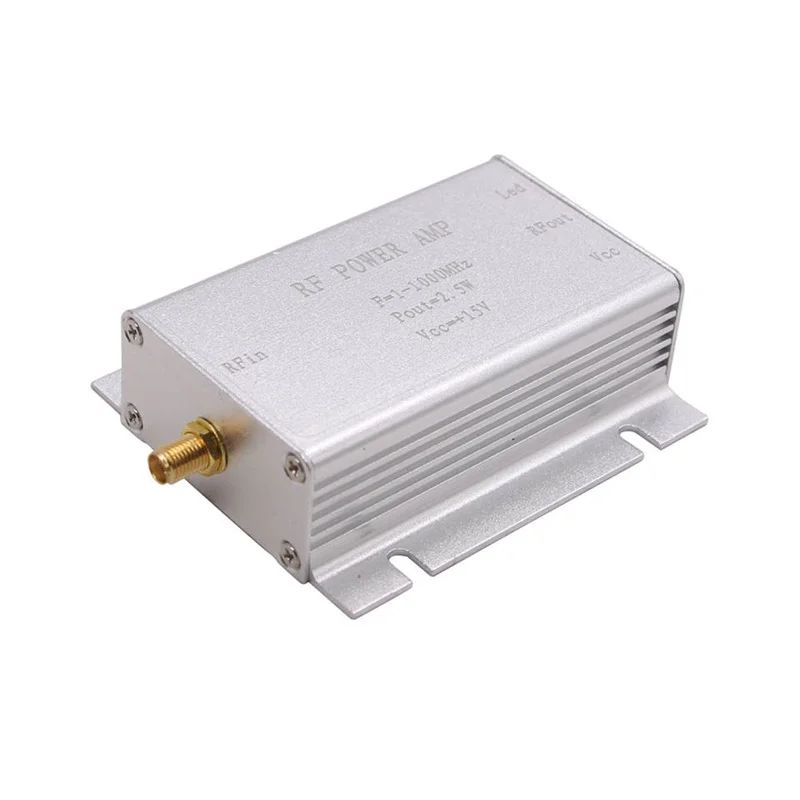 

Black/Silver 2.5W 1-1000MHz Radio Frequency Power Amplifier RF Power Amplifier