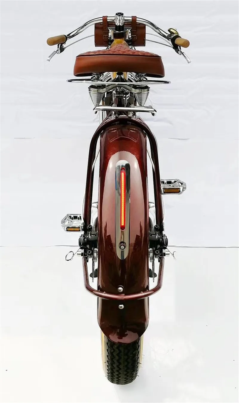 Modified Chopper Looking Bicycles Indian Bike Vintage Pedal Bike