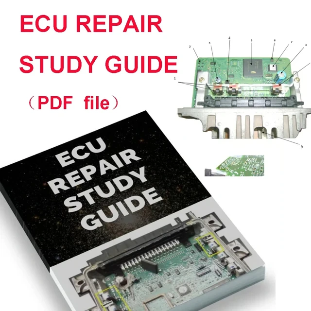 ECU Repair Course Study Guide ECU Teaching PDF File EEPROM TEST Programming SMD Digital Central Simulator Diagnostic Learn Tools 1