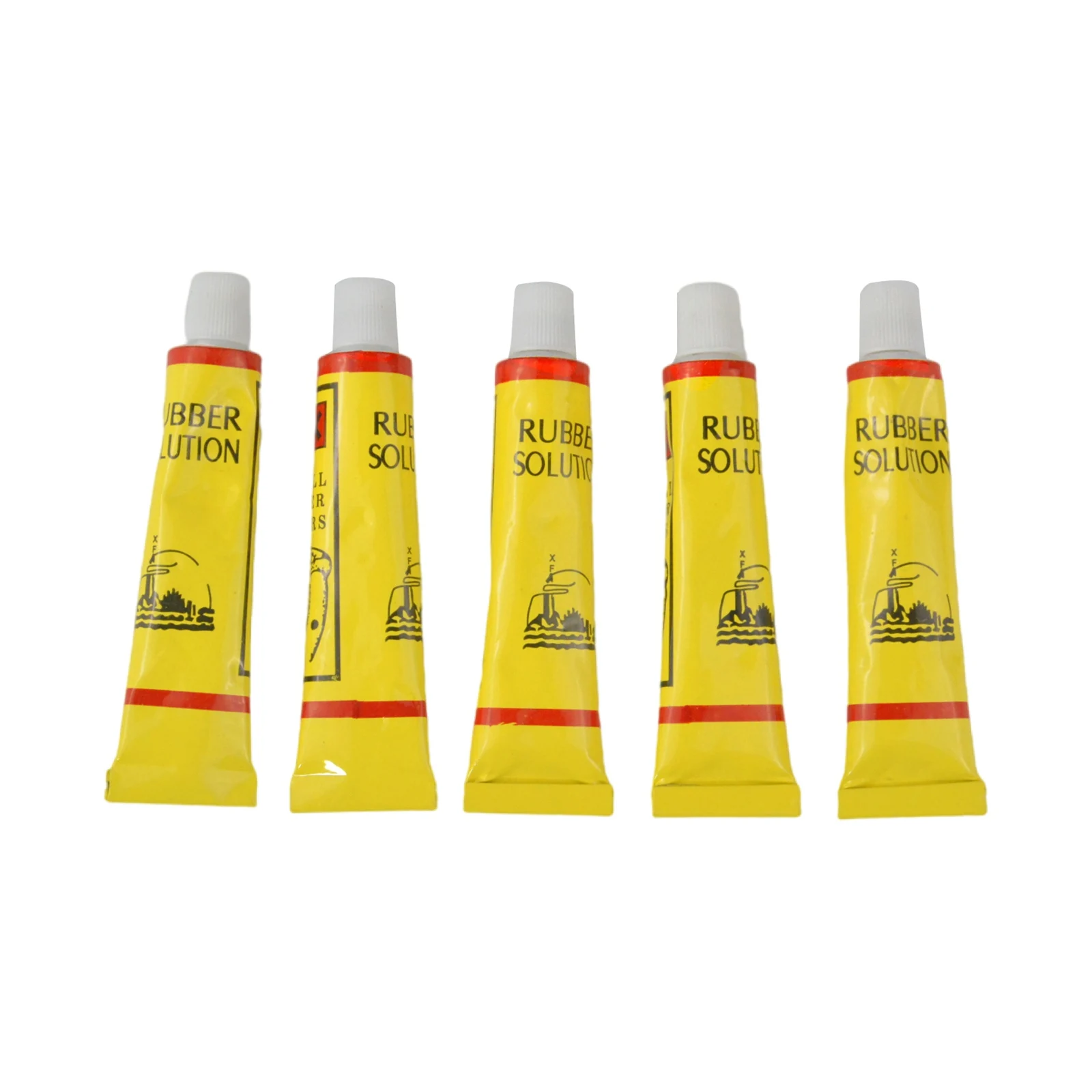 5pcs Bicycle Tire Inner Tube Patching Glue Rubber Cement Adhesive