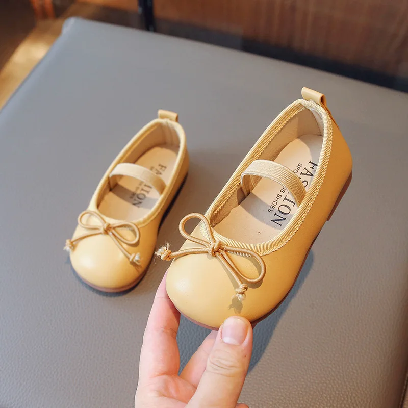 

CUZULLAA Girls Princess Leather Shoes Spring Children Mary Jane National Style Dance Shoes Kids Toddler Girls Shoes Flats 21-36