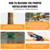 VEVOR Slackline Kit with Training Line Backyard Slack Line Equipment Tight Rope for Kids Adults Complete Slackline Set  6