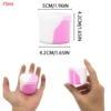 1Pcs/4Pcs Super Stretchy Bicolor  Butter Slime Kit-Scented DIY Fluffy Silly Putty with Strawberry Coffee Charms,Anti-Stress Toy 2