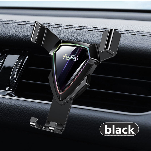 Anti-skid Car Phone Holder Air Socket Mount Clip Clamp Adjustable Mobile Phone Stand Bracket GPS Car Styling Tools