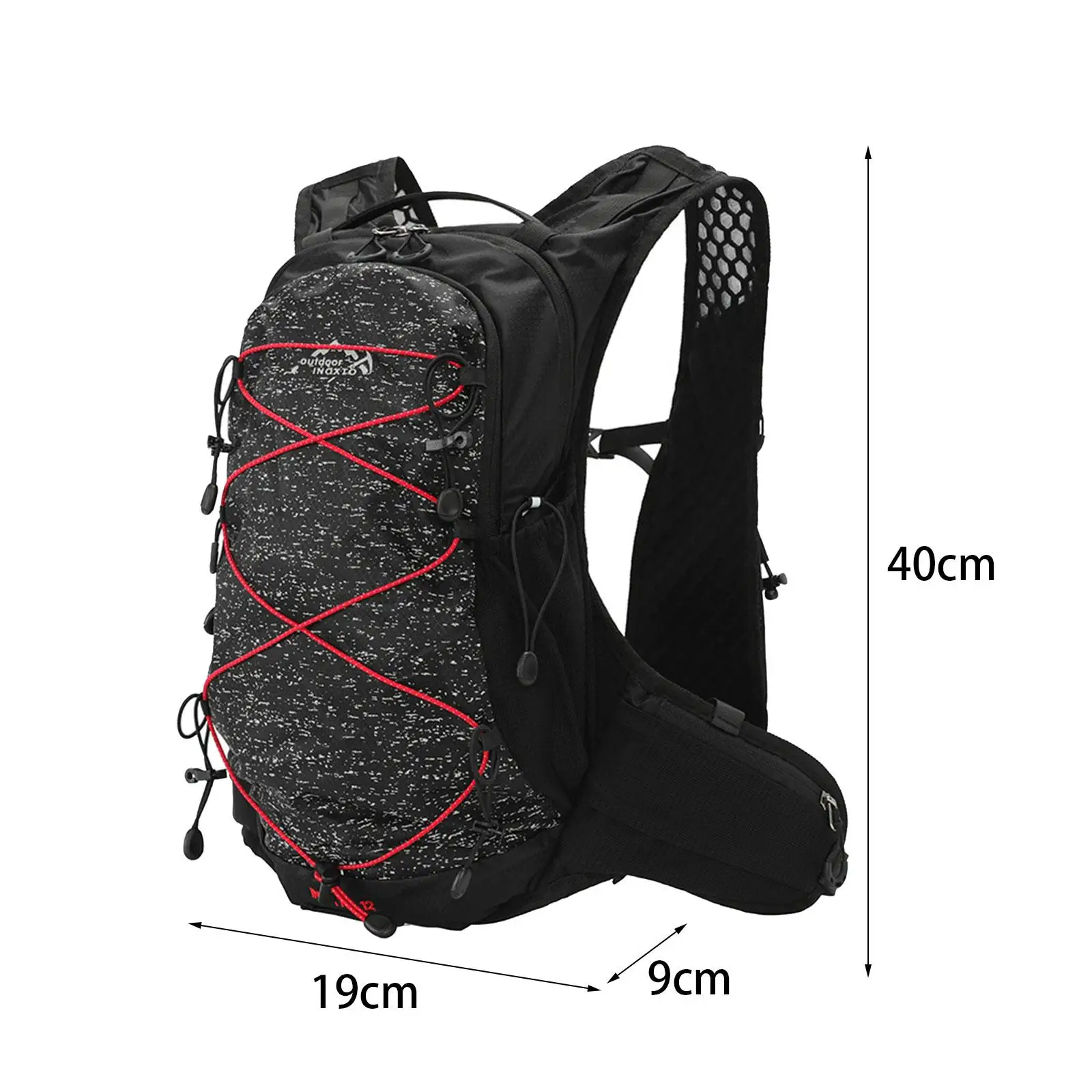 Hydration Pack Waterproof 12L Hydration Backpack for Camping Hiking Cycling