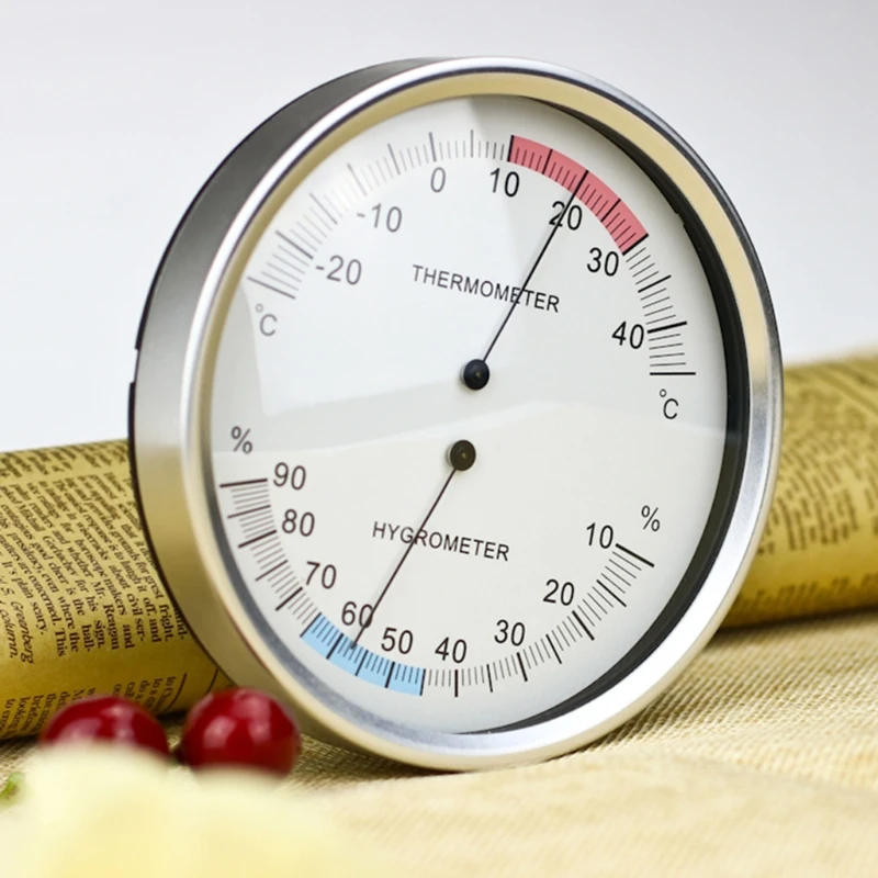 

DONG Simple 2 in1 Wall Mount Thermometer Hygrometer Temperature Humidity Meter