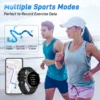 LaNikar New Smart Watch Men Bluetooth Call Full screen touch Sport Fitness Watch Heart Rate Monitor Smartwatch For IOS Android 5