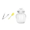 Professional Glass Pickle Jar Thick Stable for Home Dining Table 3