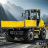 4x4 LESU 1/14 RC Hydraulic Metal Dumper 6MDX-B Car Remote Control Tipper Truck Painted Assembled Toy Light Sound ESC TH23011 1