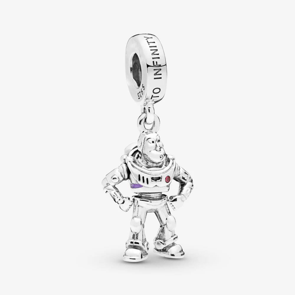 Fit Original Pandora Bracciali Charms Disney Pixar Buzz Lightyear Ciondola Gioielli Con Ciondolo Charm Berloque