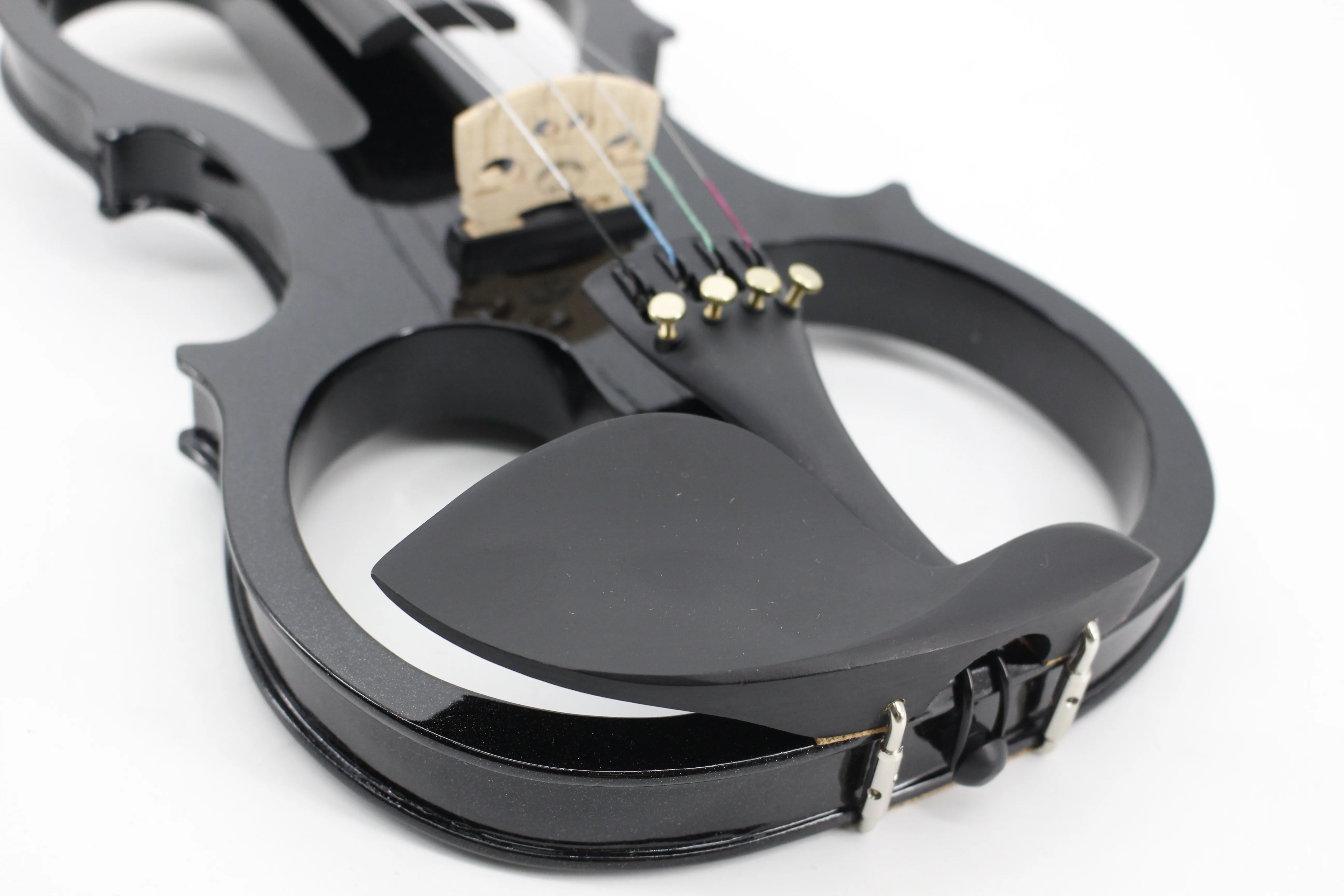 4/4 Size With Case Bow Strings For Beginner Students Solid Wood Electric Violin