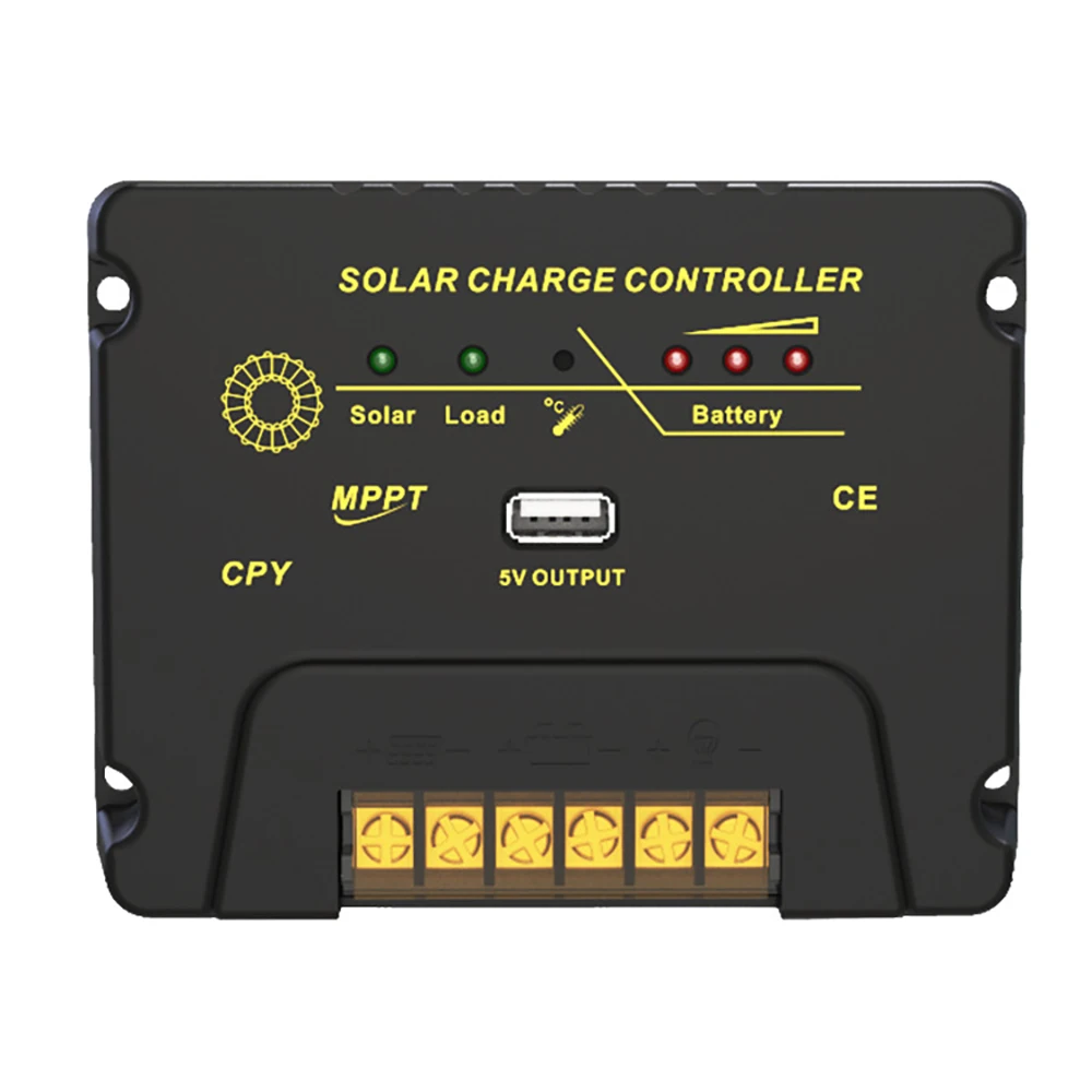 

12V MPPT Solar Charge Controller 24V 10A 20A with 5V USB for Lead Acid Battery