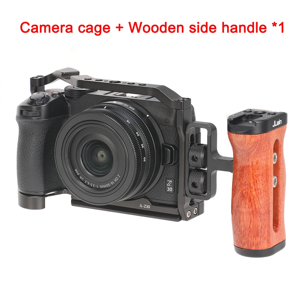 Wooden side handle
