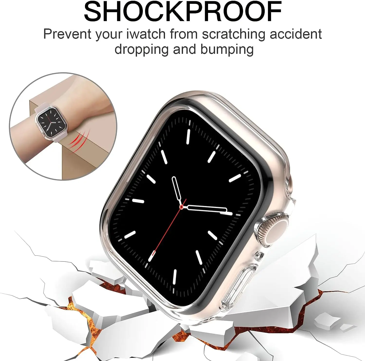 Ultra Slim Matte Hollow Protective Bumper Frame Cover