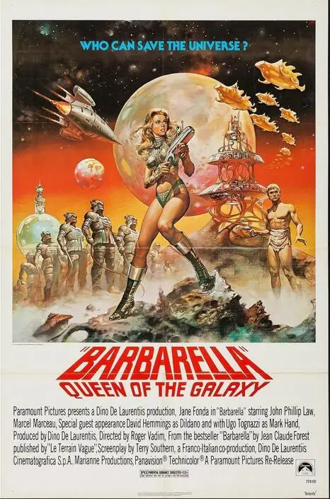 

Lot style Choose BARBARELLA VINTAGE MOVIE Art print Silk poster Home Wall Decor