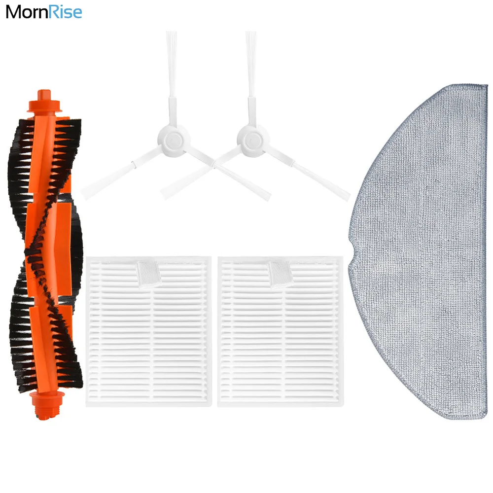 Zubehör für Xiaomi Robot Vacuum S20 D106, Ersatzteile für Roboters taub sauger, Ersatz satz, Haupt bürste, Hepa-Filter, Mopp kissen