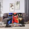 Mighty Morphin Power Ranger Blankets Fleece Lightweight Sofa Throw Blankets For Couch Bedding Travel Throws Bedspread Quilt 2
