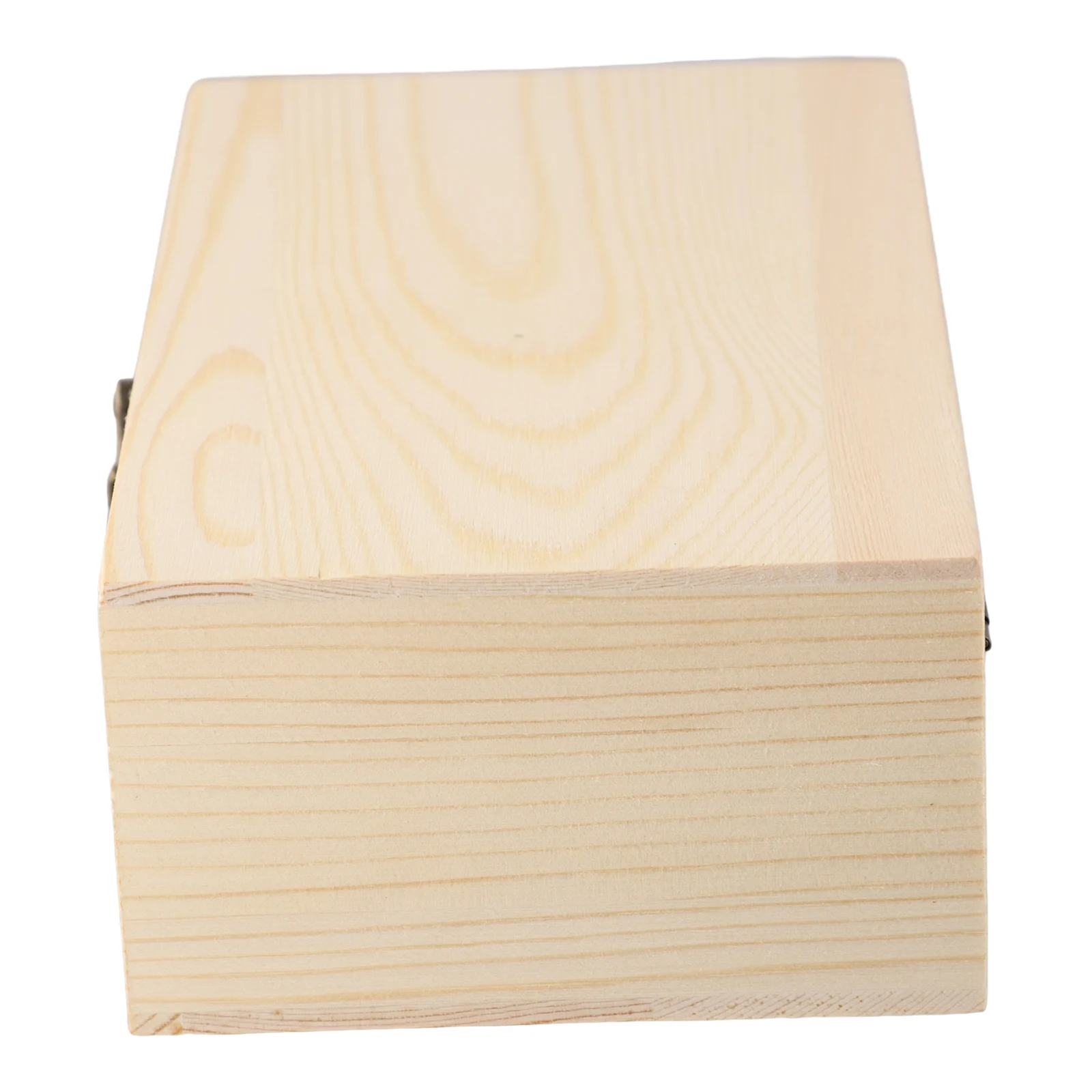 Wooden Storage Box Jewelry Box S M L Multifunction Desktop Pine Wood Storage Case Decoration Wooden Hinged Craft DIY Gift-Boxes 6