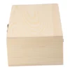 Wooden Storage Box Jewelry Box S M L Multifunction Desktop Pine Wood Storage Case Decoration Wooden Hinged Craft DIY Gift-Boxes 6