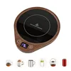 110V/220V Cup Heater Coffee Mug Warmer Hot Tea Makers Electric Hot Plate Heating Pad 3 Gear Warmer Coaster Thermal Mug Heater 2