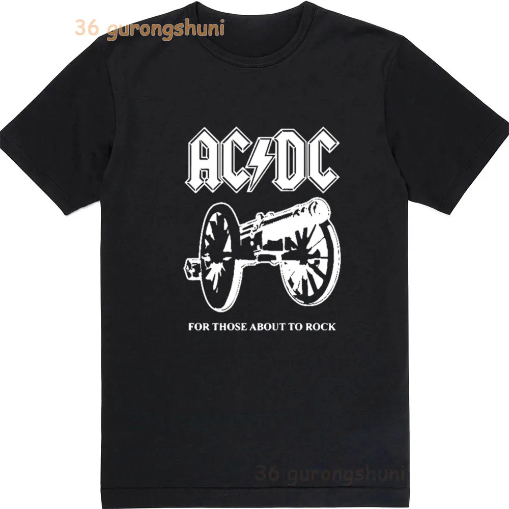 Boys T Shirt For Girls summer Tops ACDC print Graphic Tee Baby Short Sleeve Children clothing Kids black Clothes boy t-shirts - 3
