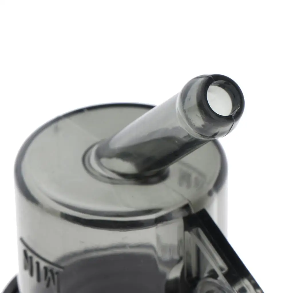 2X Plastic Motorcycle Brake Fluid Reservoir Black Expansion Tank