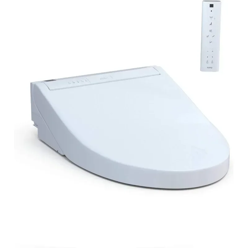 

TOTO SW3084#01 WASHLET C5 Electronic Bidet Toilet Seat with PREMIST and EWATER+ Wand Cleaning, Elongated, Cotton White