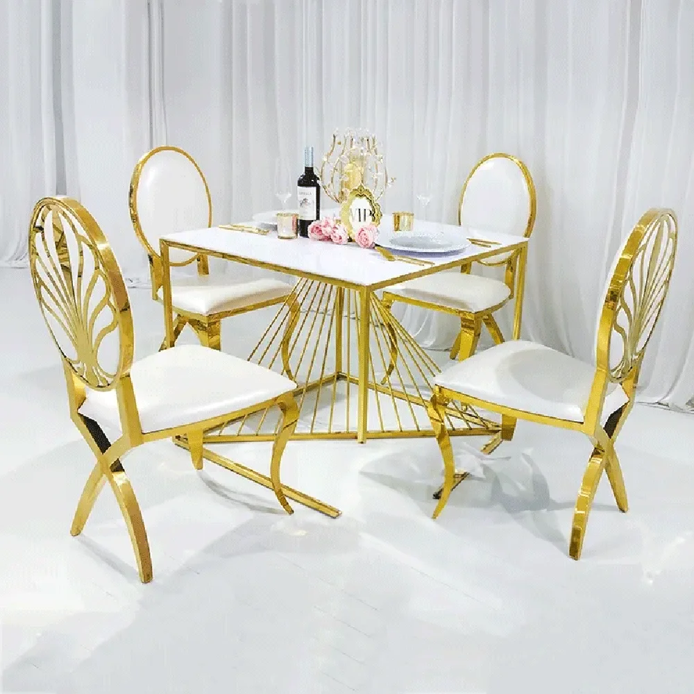 

factory wholesaler white square dining table sets cake table