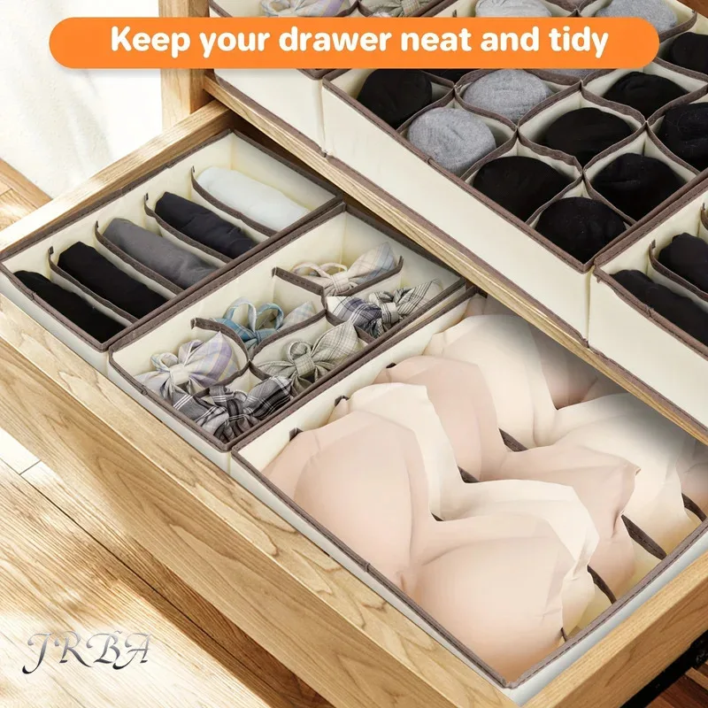 1pc Fabric Storage Box with 24 Compartments – Foldable Stackable - Image 2
